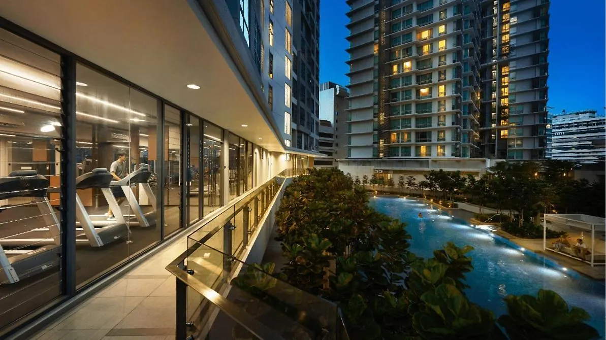 Bukit Bintang 3 Bedroom Suite With Netflix Robertson Куала-Лумпур 0*,